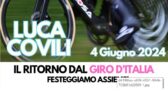 Festeggiamo Luca Covili al ritorno dal Giro d'Italia